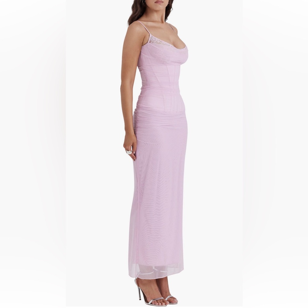 House of CB Nalini Mesh Corset Dress - Picture 7 of 8